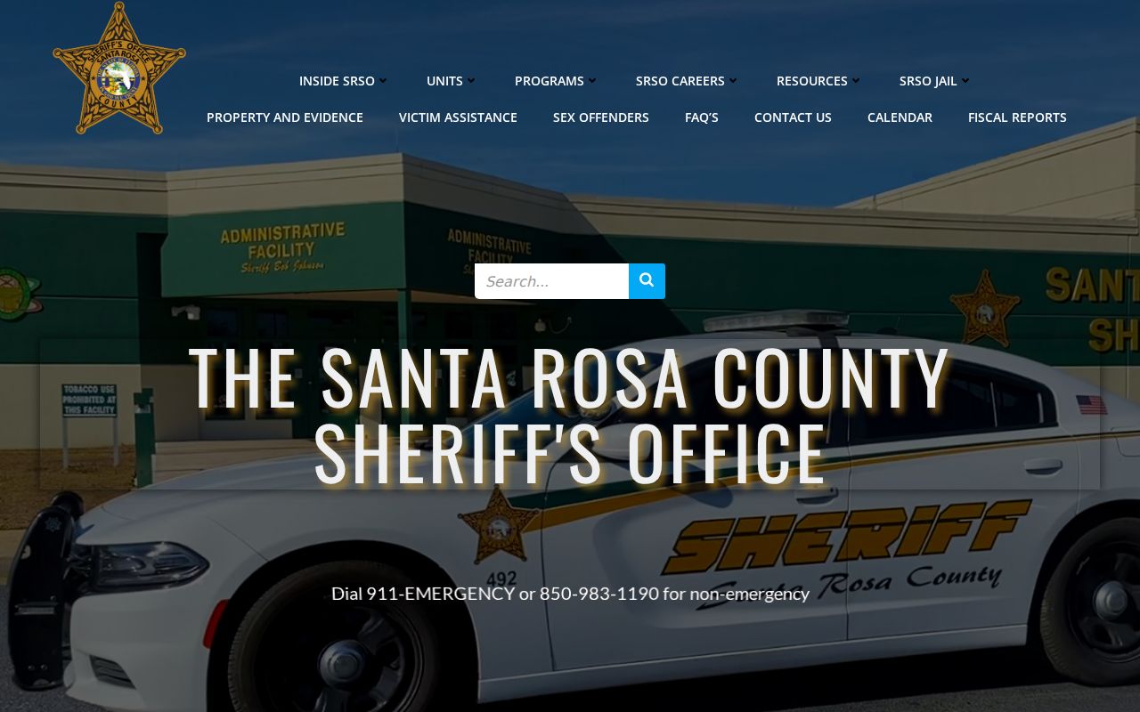 Santa Rosa County criminal records Sheriff's Office