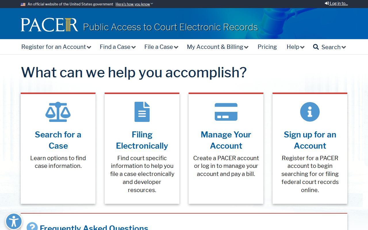 Santa Rosa County federal criminal case PACER records